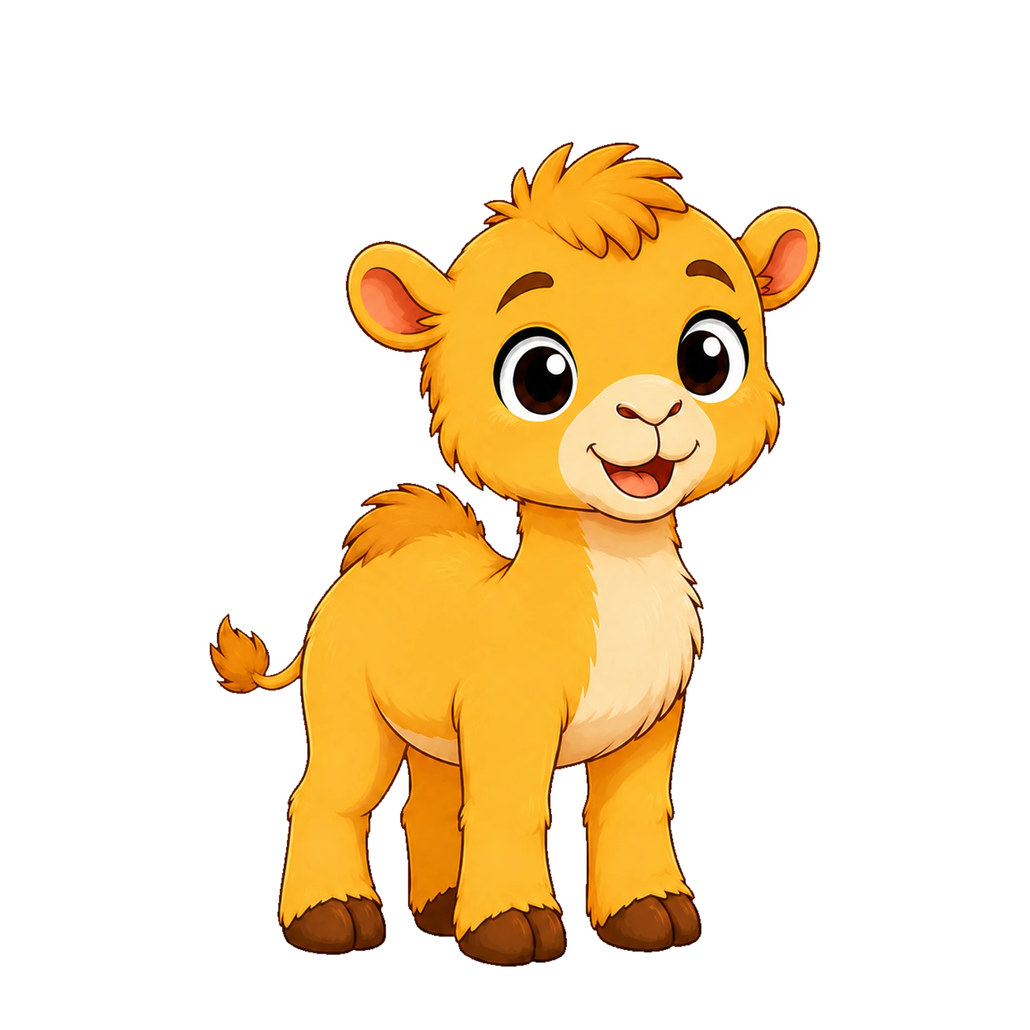 Safar the camel, the app's companion